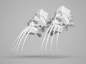 Ancient equipment claw 3D Model