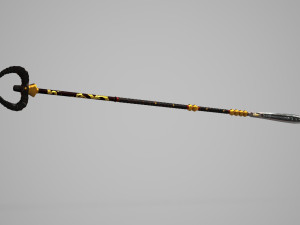 Ancient equipment spear 3D 模型