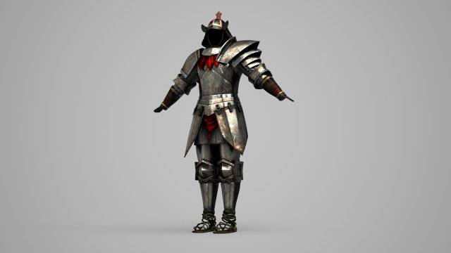 Ancient Asian warrior armor Modello 3D .c4d .max .obj .3ds .fbx .stl .blend