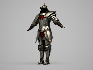 Ancient Asian warrior armor 3D Models