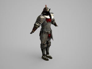 Ancient Asian warrior armor Modello 3D