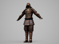 Ancient equipment warrior armor 3D Models
