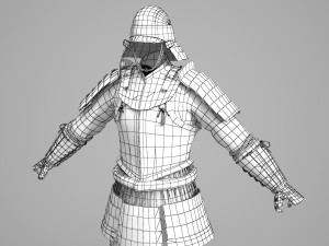 Ancient equipment warrior armor Modelo 3D