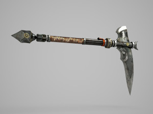 Ancient equipment sickle 3D Model