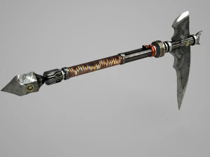 Foice de equipamento antigo Modelo 3D