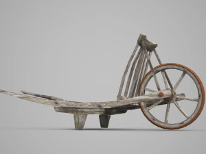 monociclo antiguo Modelo 3D