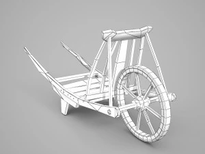 monociclo antiguo Modelo 3D