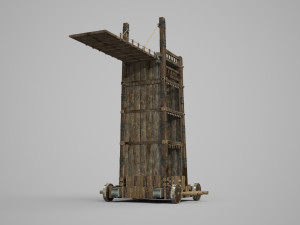 Ancient siege vehicle Modelo 3D