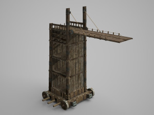 Ancient siege vehicle 3Dモデル