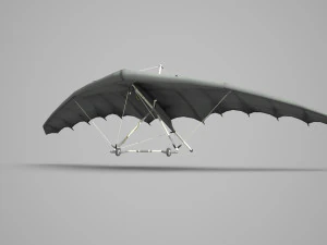 Modern vehicle gliders 3D Model