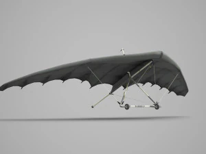 Modern vehicle gliders 3D Model