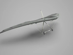 Modern vehicle gliders 3D Model