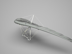 Modern vehicle gliders Model 3D