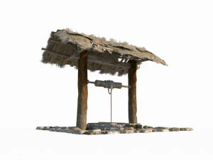 Ancient well 3D Model