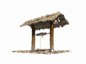 Ancient well 3Dモデル