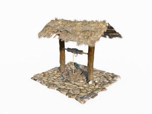 Ancient well 3Dモデル