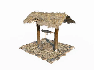 Ancient well 3D Model
