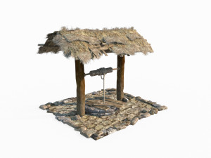 Ancient well 3Dモデル