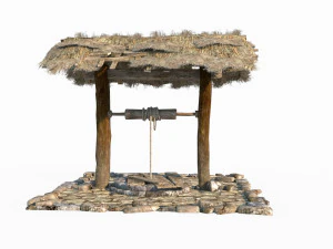 Ancient well 3D Model