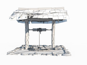 Ancient well 3Dモデル