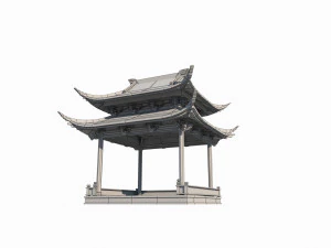 Asian ancient architectural pavilions 3D Model