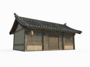 Ancient Architecture and Urban Houses in East Asia 3Dモデル
