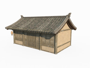 Ancient Architecture and Urban Houses in East Asia 3D 모델