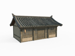 Ancient Architecture and Urban Houses in East Asia 3D 모델