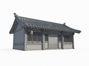 Ancient Architecture and Urban Houses in East Asia 3D 모델