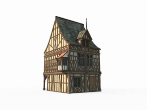 Miasta środkowego świata budują domy Model 3D