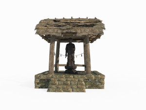 Small Buddhist niches in ancient East Asian architecture 3D Модель