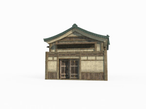 East Asian Ancient Architecture Tavern 3D 모델