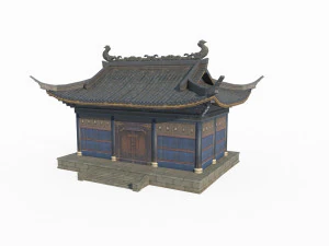 East Asian Ancient Architecture Palaces 3D Model