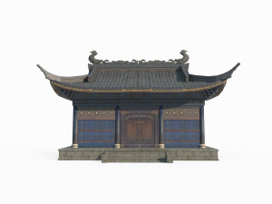 East Asian Ancient Architecture Palaces 3D Model