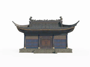 East Asian Ancient Architecture Palaces 3D Model