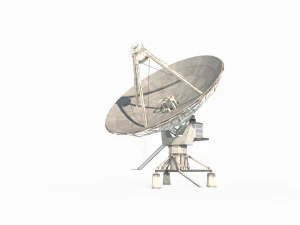 Satellite signal receiver 3D Model