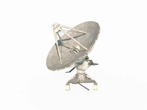 Satellite signal receiver 3D Model