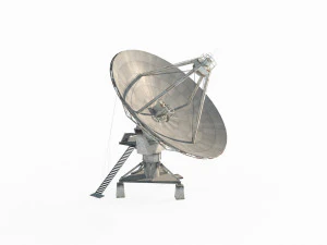 Satellite signal receiver 3D Model