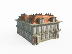 Modern Architecture Villa 3D Model