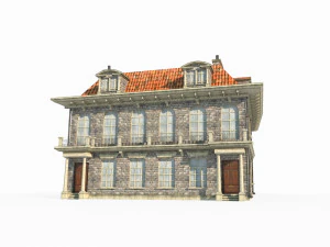 Modern Architecture Villa 3D Model