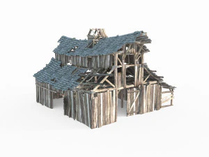 Old Warehouse Stables 3D Model