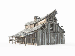 Old Warehouse Stables 3D Model
