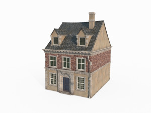 Medieval House Architecture 3D Модель