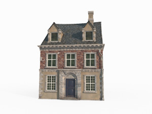 Medieval House Architecture 3D Модель
