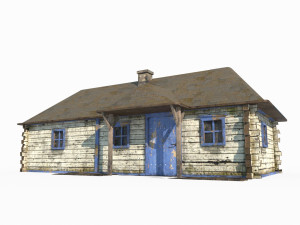 Modern Architecture Cabin Model 3D