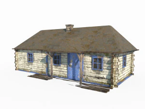 Modern Architecture Cabin 3D Model