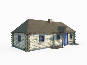 Modern Architecture Cabin Model 3D