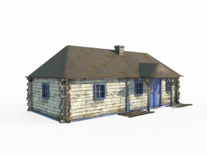 Modern Architecture Cabin 3D Model
