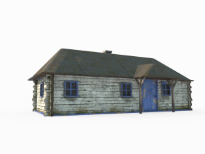 Modern Architecture Cabin Model 3D