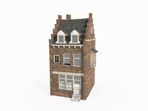 Medieval Town Buildings Modelo 3D